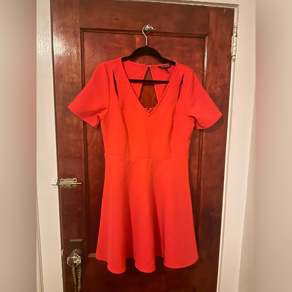 EXPRESS Red cocktail dress size 12